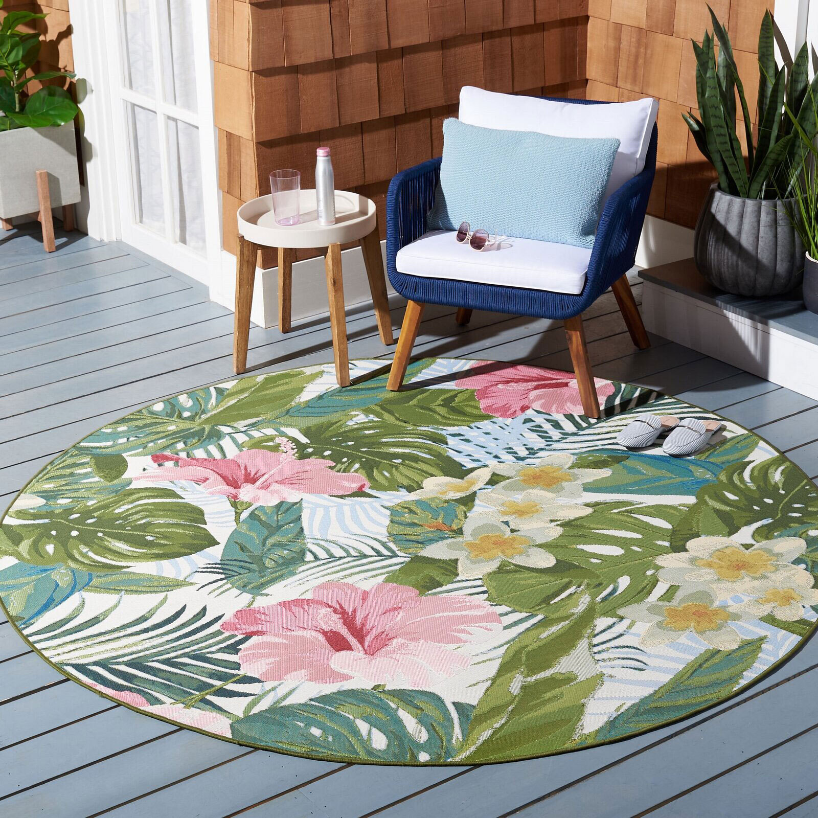 Sole Floral Indoor/Outdoor Rug