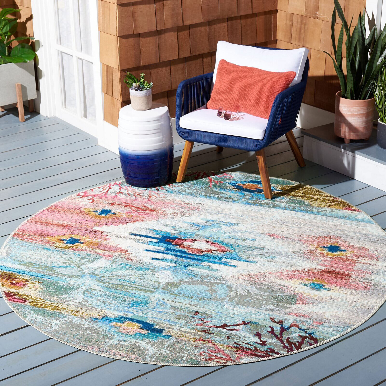 Sole Coral Indoor & Outdoor Rug