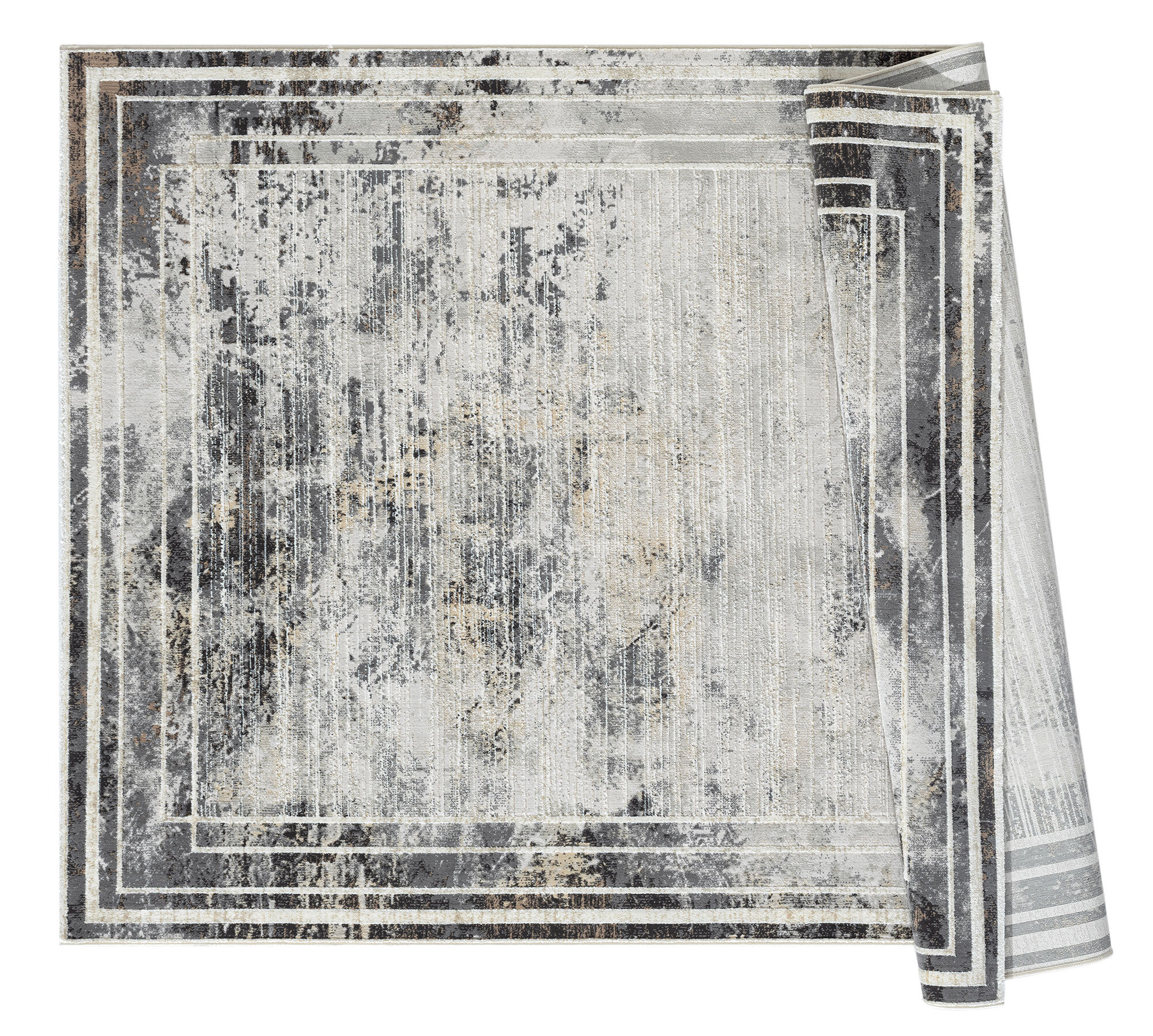 Vision Contemporary Border Rug