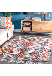 Amara Geometric Moroccan Rug