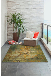 Aperto Transitional Green Rug