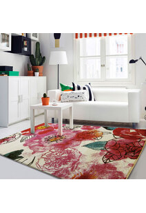 Ellen Watercolor Floral Rug