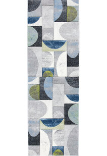 Freya Modern Circle Pattern Rug