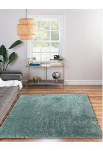 Luxe Thick Plain Shaggy Rug