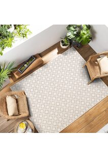 Mateo Geometric Flatweave Rug