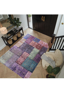 Noble Traditional Patchwork Rug 