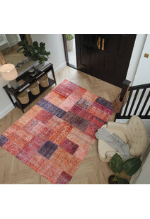 Noble Traditional Patchwork Rug 