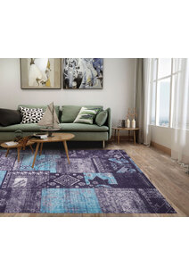 Noble Traditional Distressed Rug 