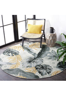 Sole Leaves Indoor & Outdoor Rug