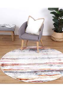 Suvi Modern Pastel Striped Rug