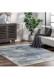 Vivid Contemporary Abstract Rug