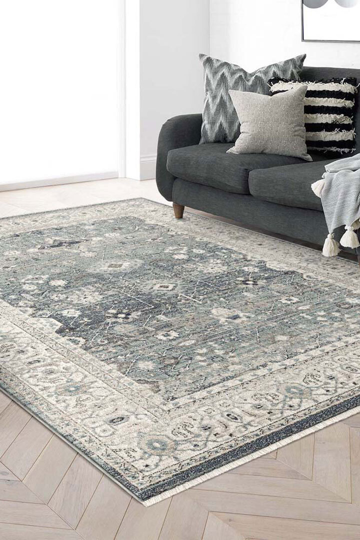 Aden Traditional Border Rug(Size 170 x 120cm)