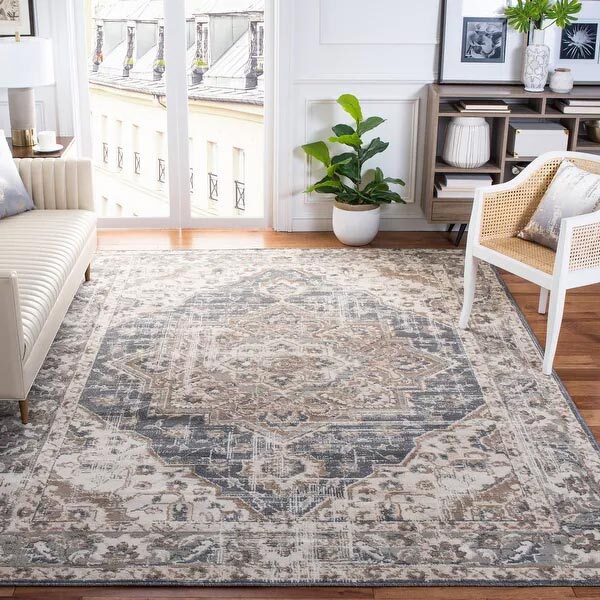 Alfa Traditional Medallion Rug