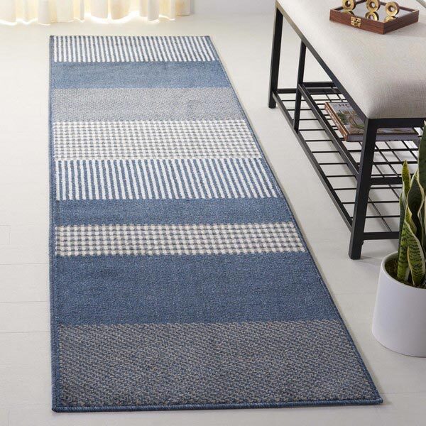 Alfa Contemporary Striped Rug