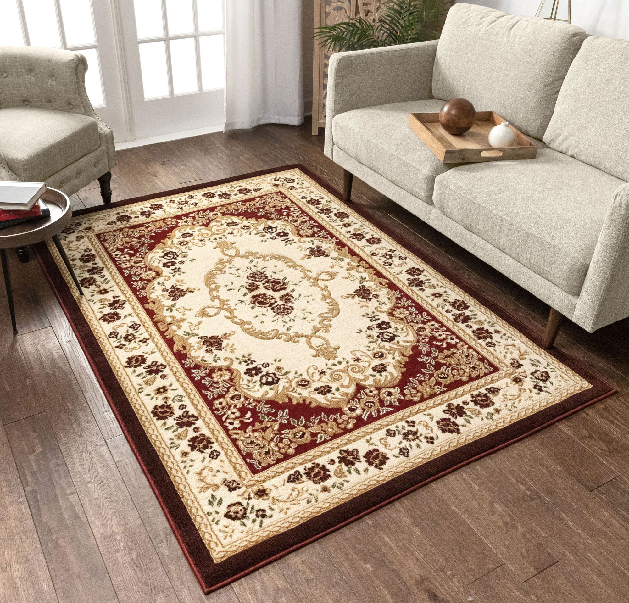 Americo Floral Medallion Rug