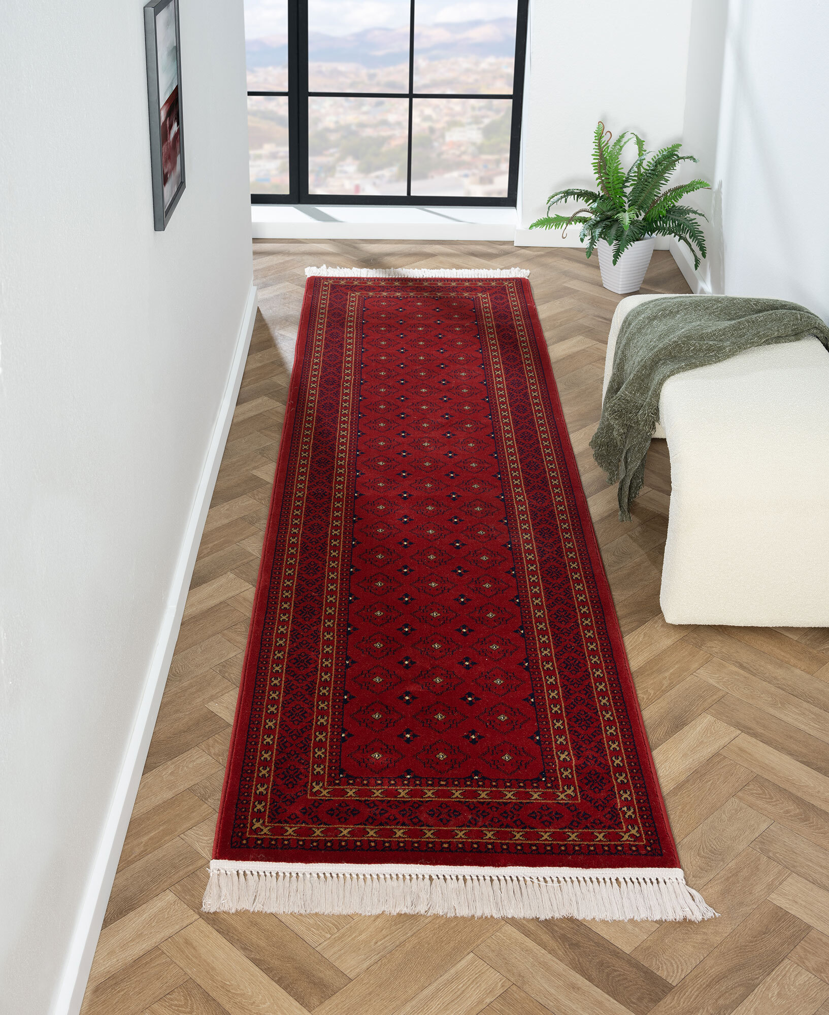 Turkomen Classic Geometric Rug