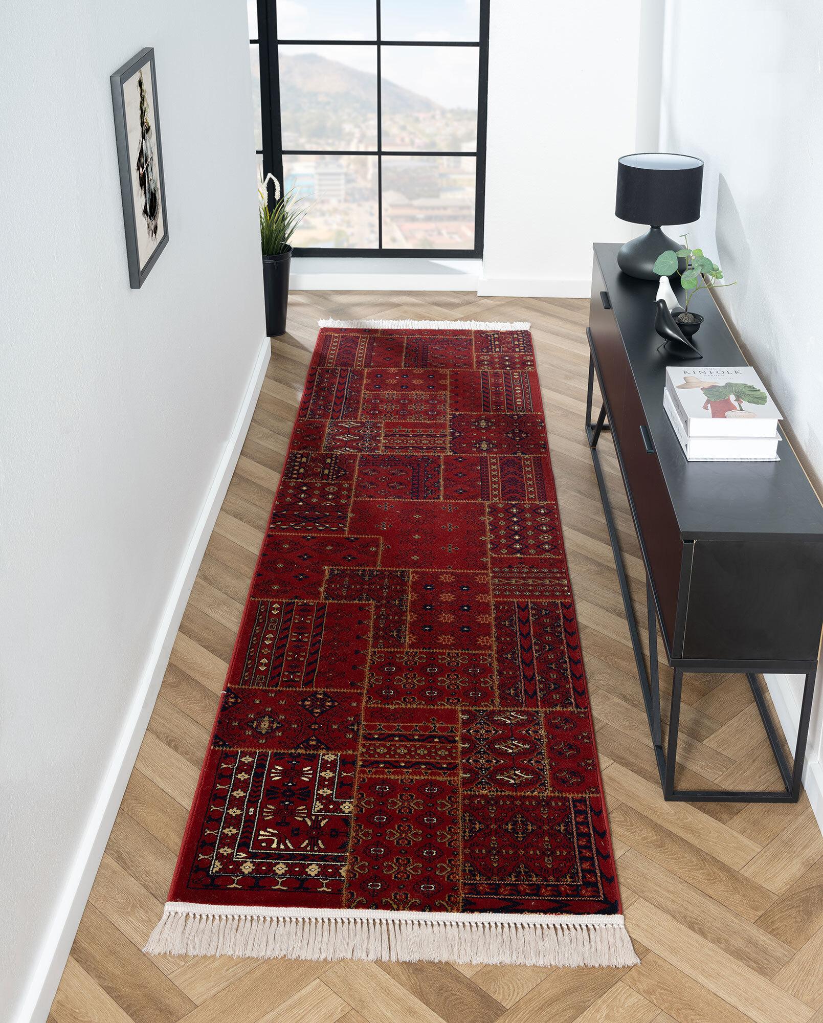 Turkomen Classic Patchwork Rug