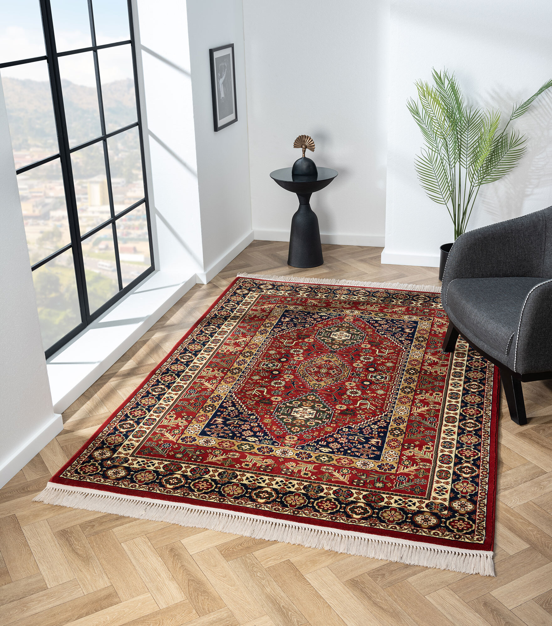 Turkomen Classic Medallion Rug