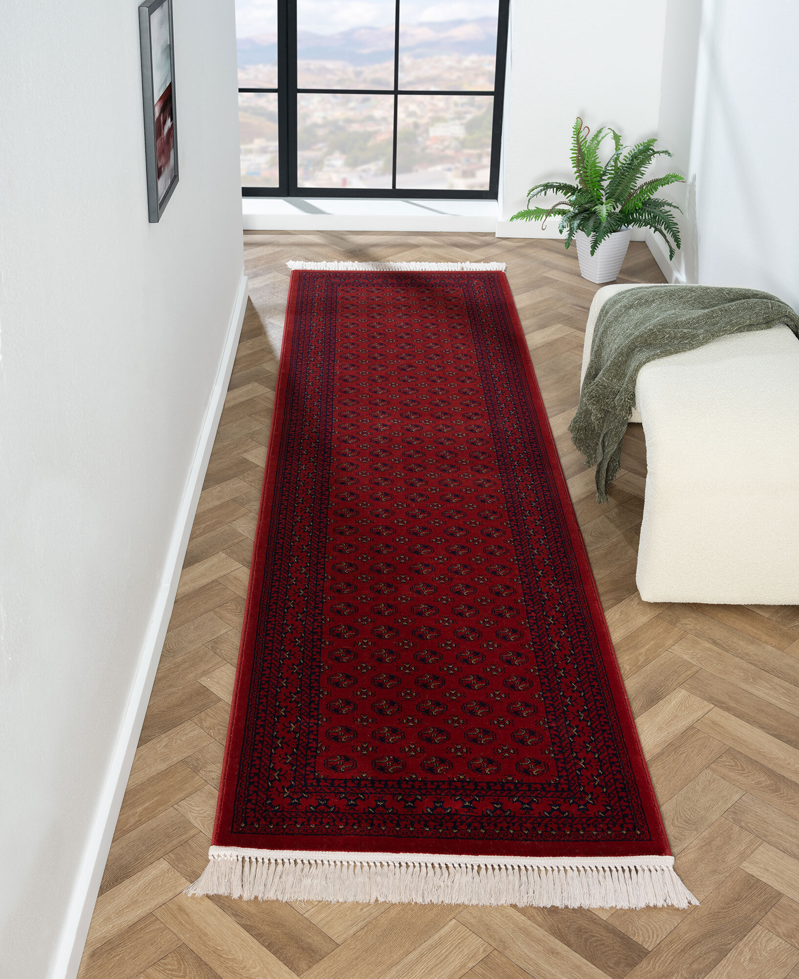 Turkomen Classic Geometric Rug