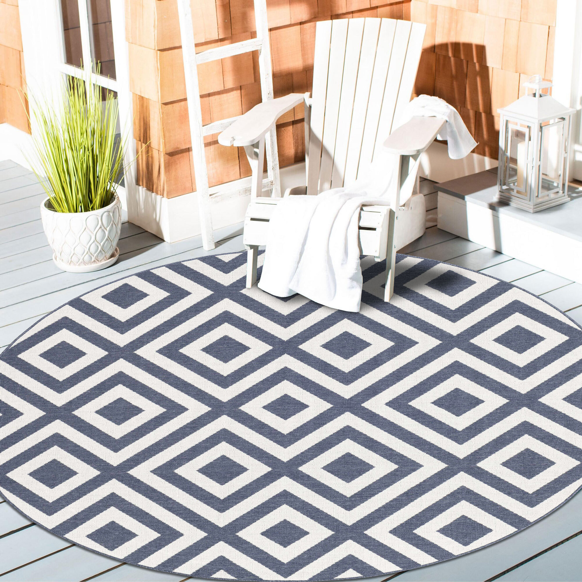 Ambient Geometric Outdoor Rug