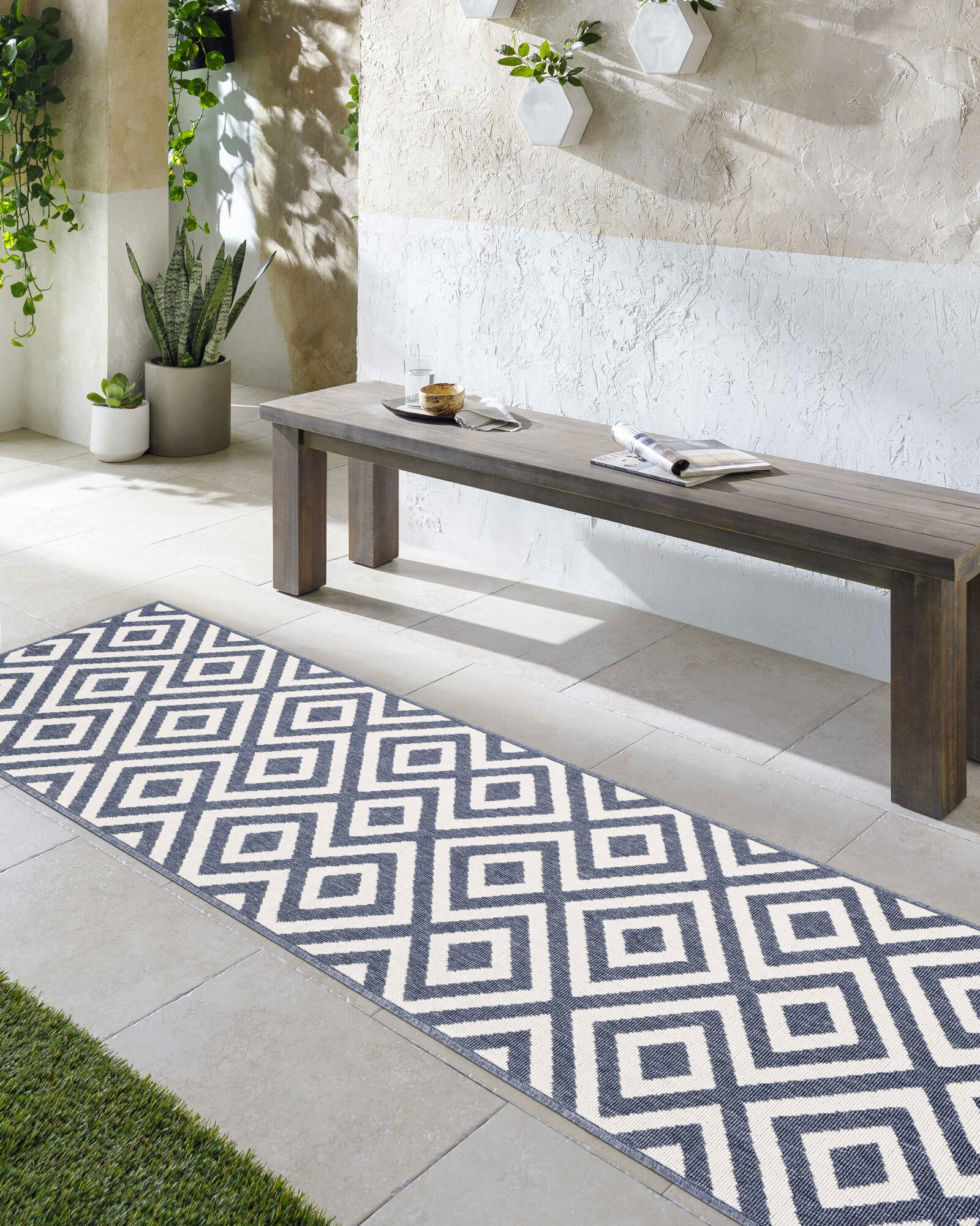 Ambient Geometric Outdoor Rug