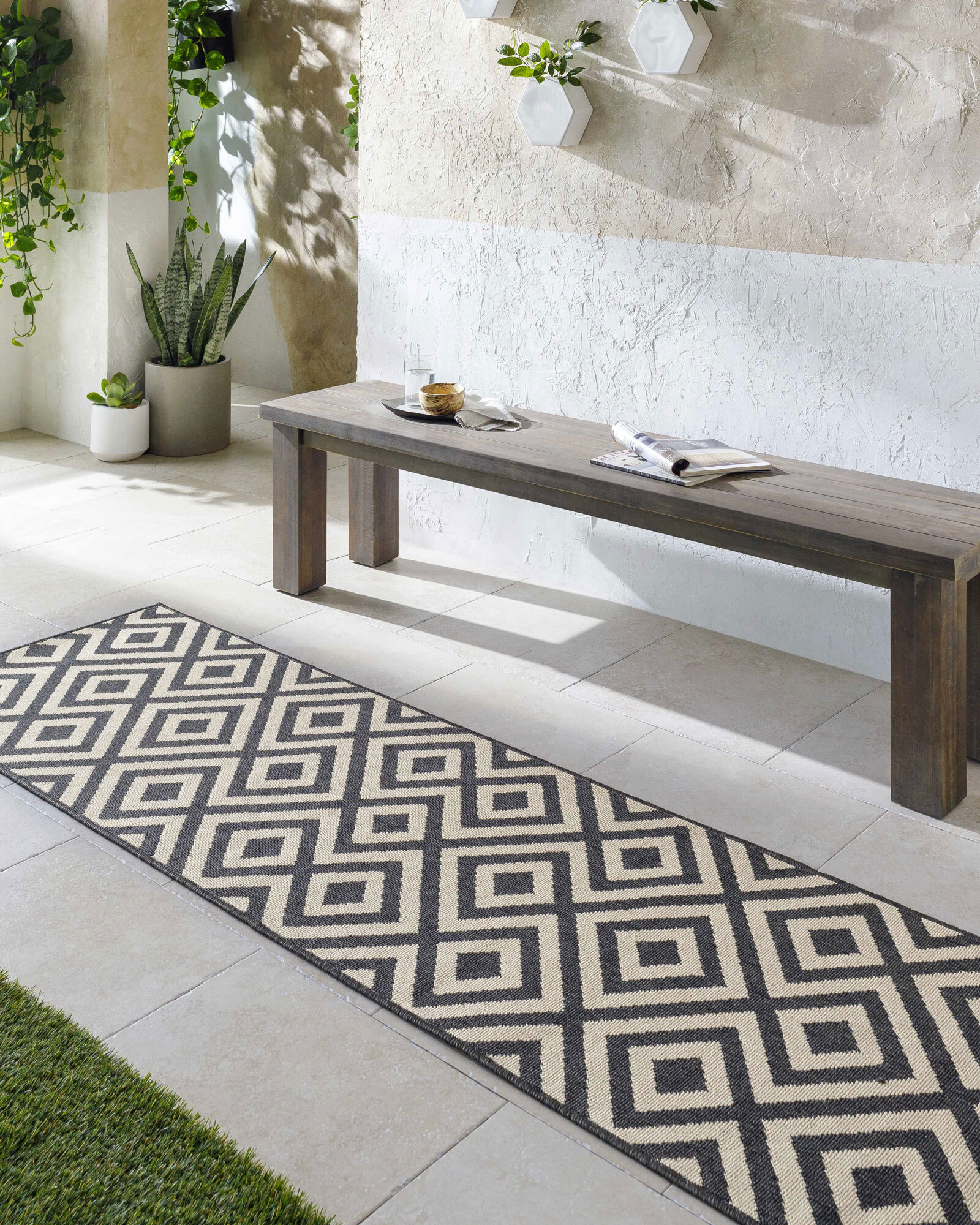 Ambient Geometric Outdoor Rug