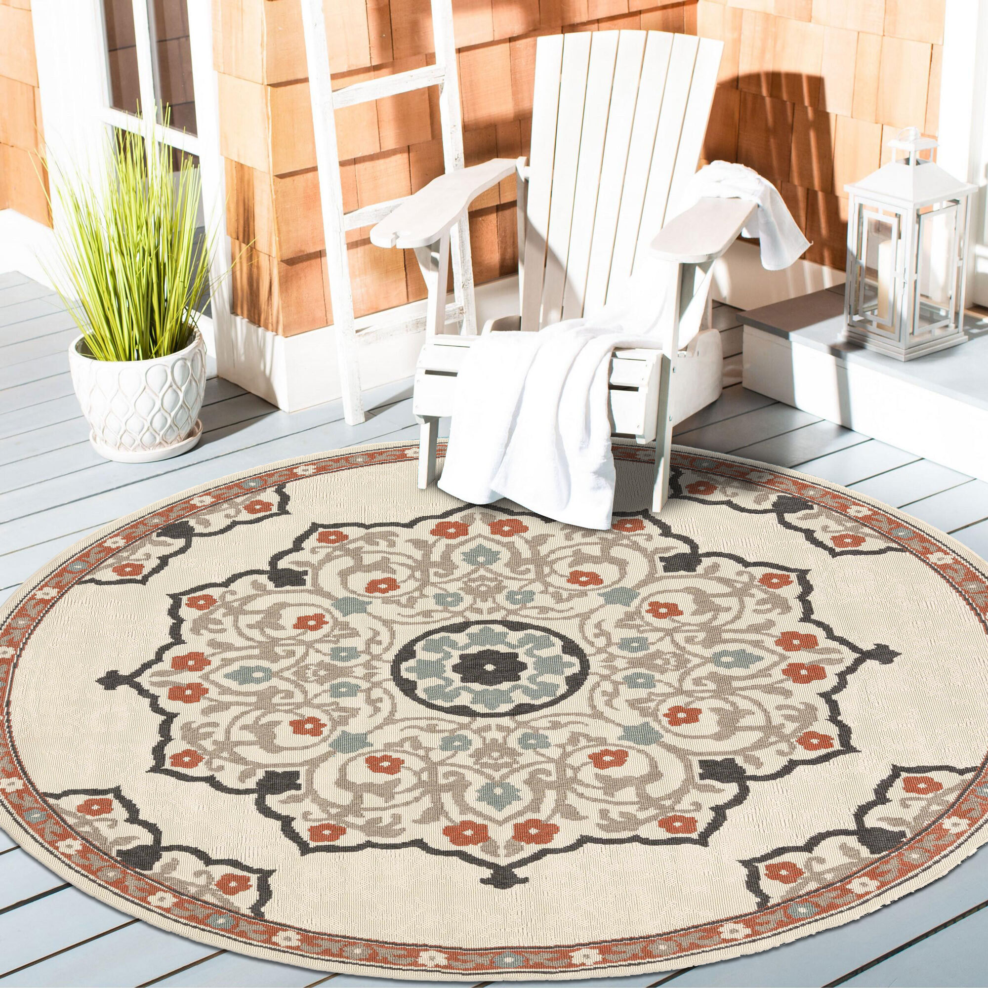 Ambient Floral Medallion Rug