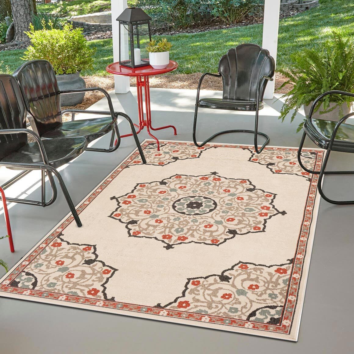 Ambient Floral Medallion Rug