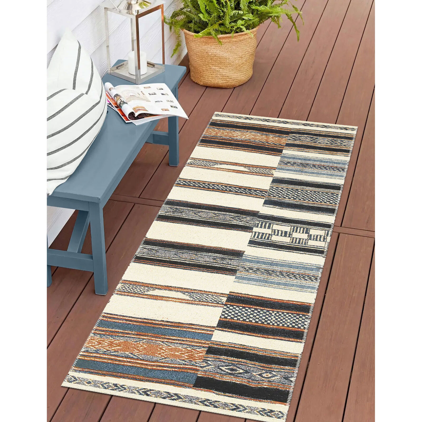 Aperto Tribal Geometric Rug