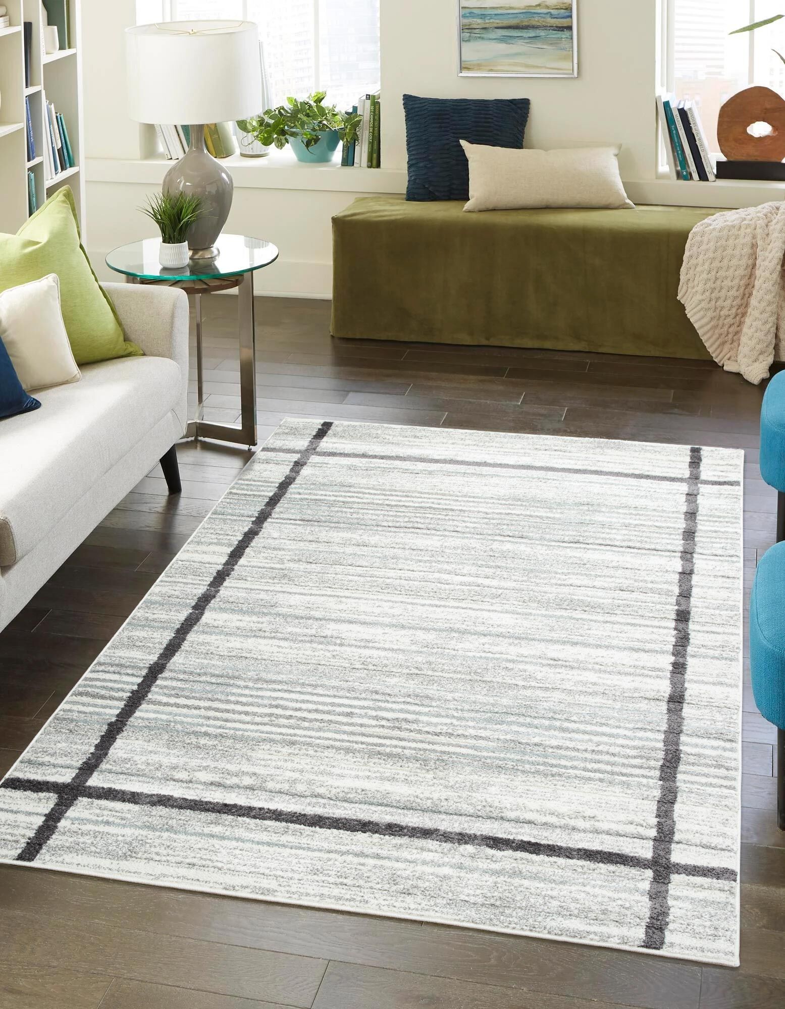 Austin Modern Striped Rug