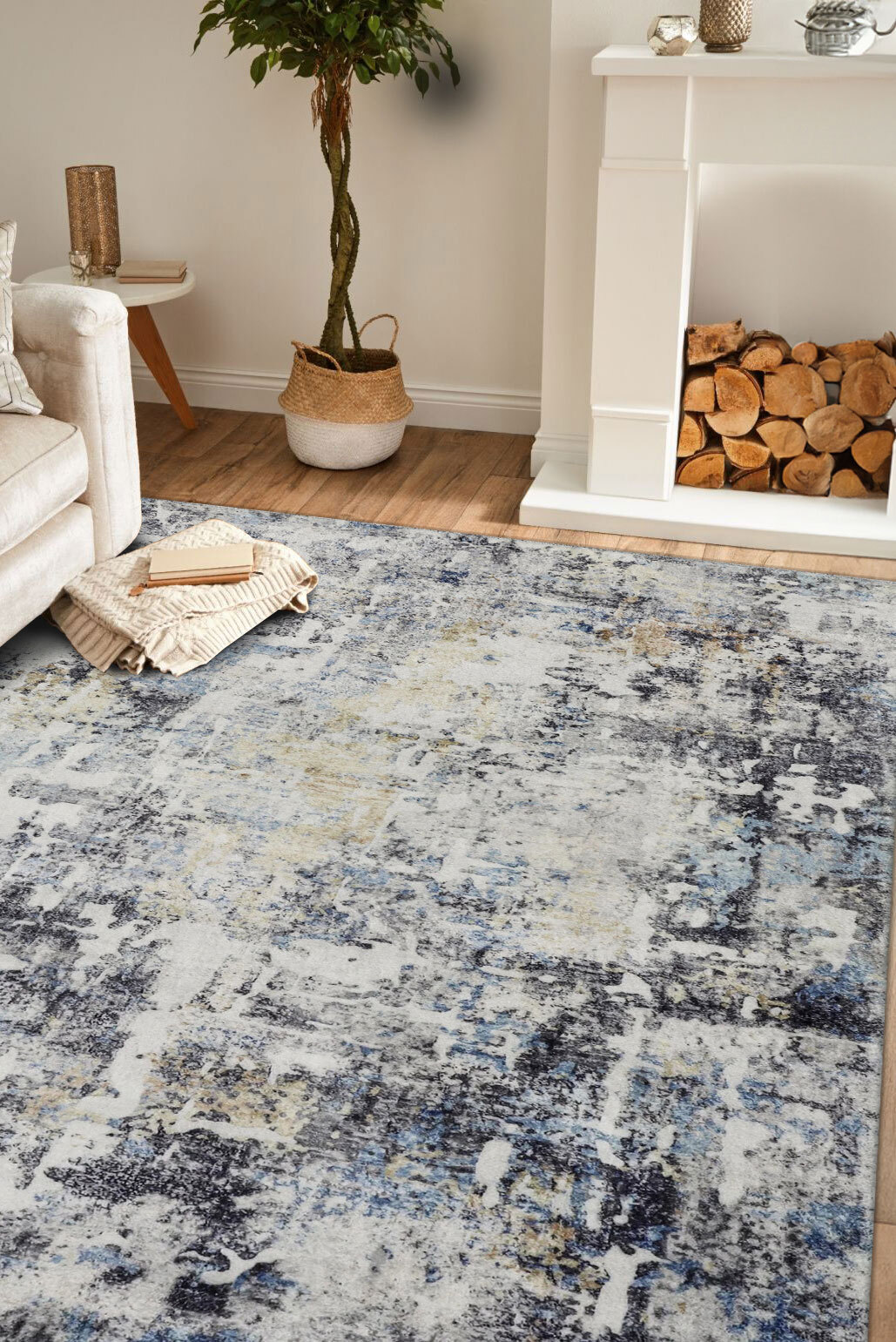 Cato Contemporary Abstract Rug(Size 230 x 160cm)