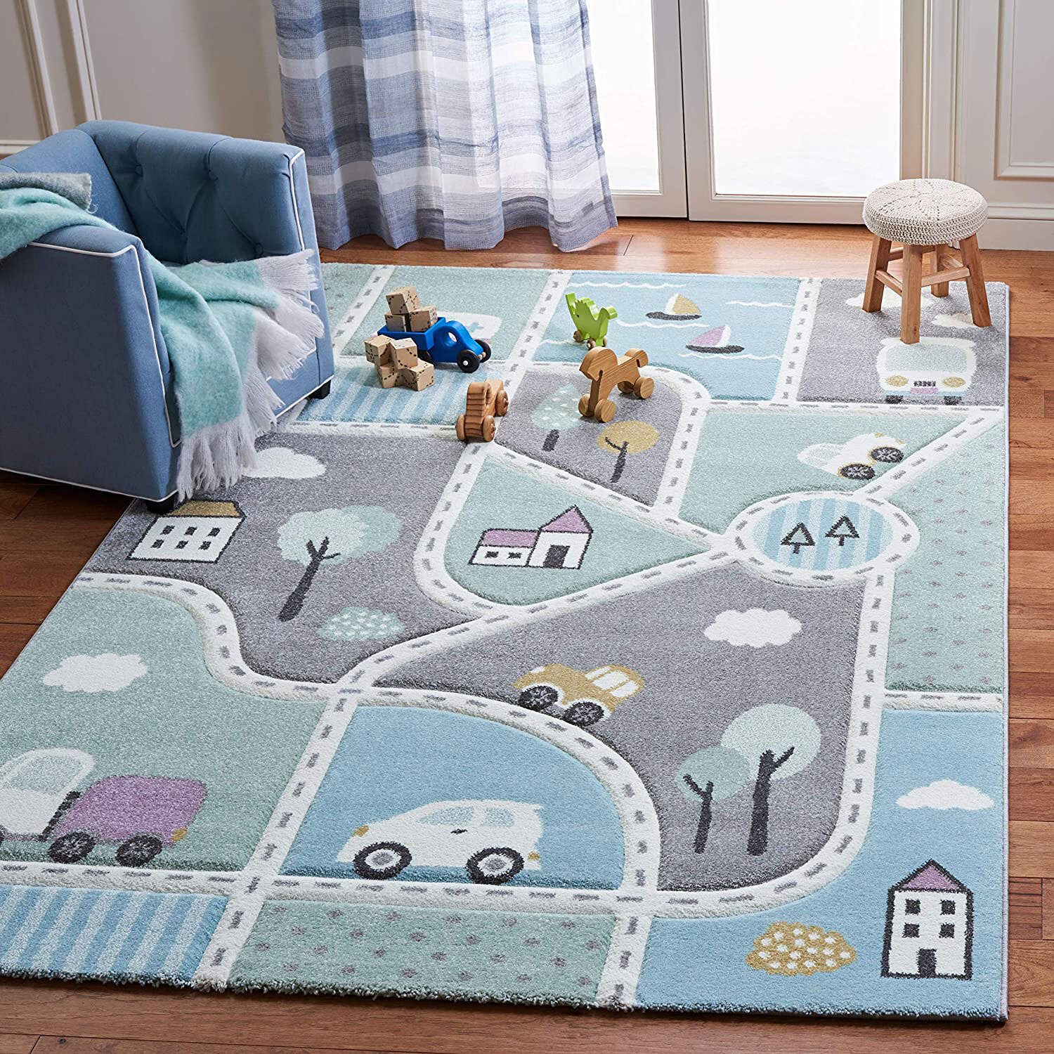 Charlie Kids Road Play Mat