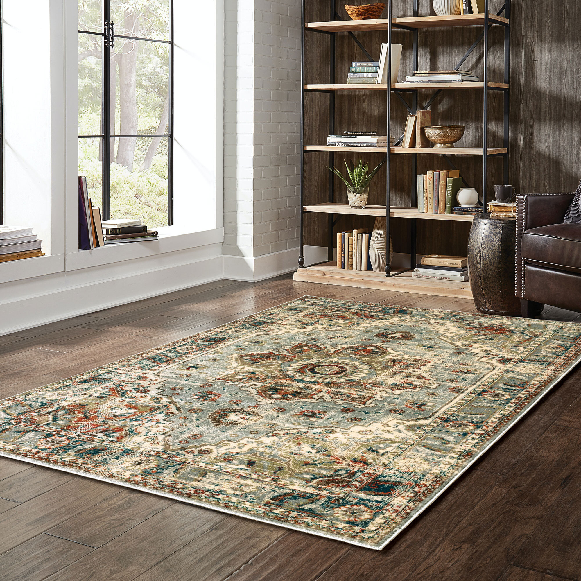 Fred Traditional Medallion Rug