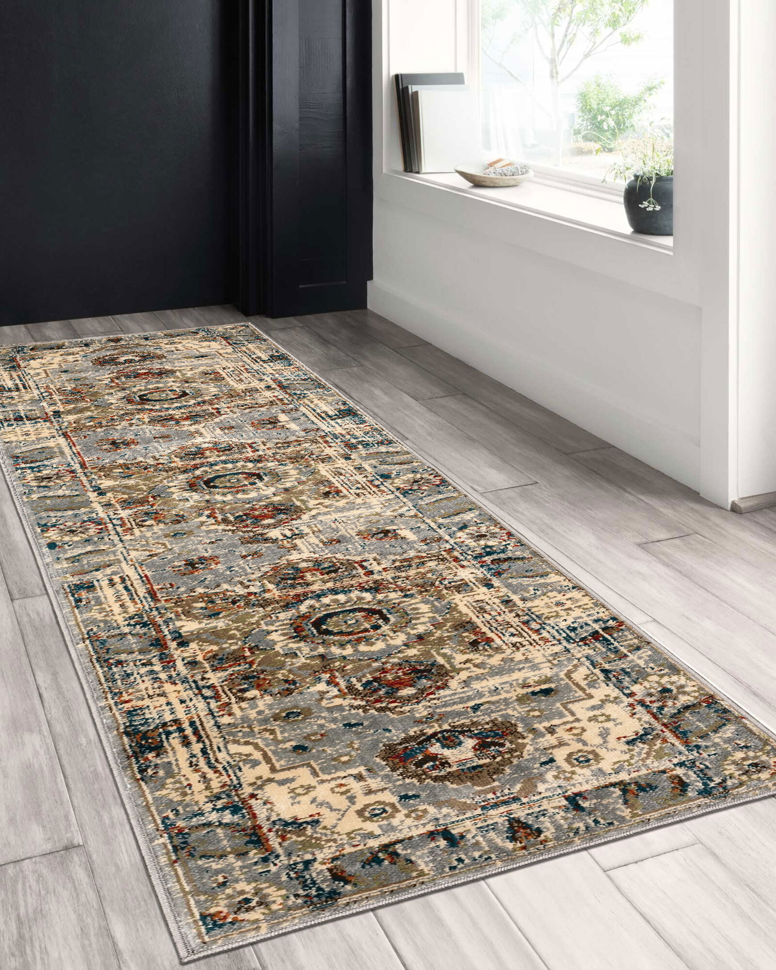 Fred Traditional Medallion Rug