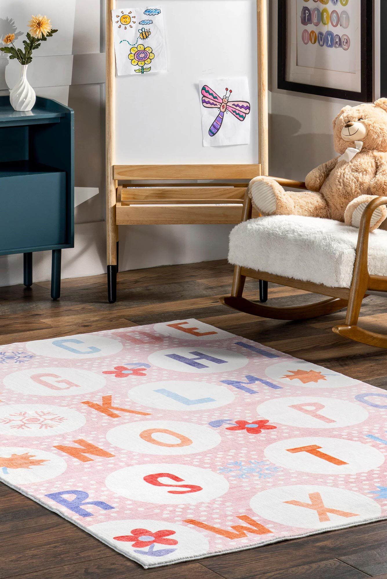 Funtime Kids ABC Alphabet Rug(Size 170 x 115cm)