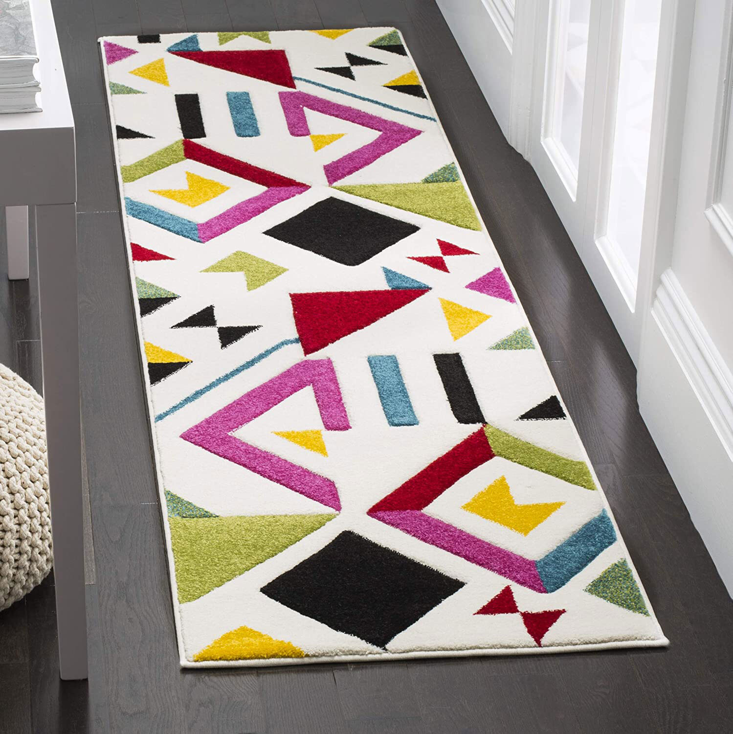 Freya Geometric Modern Rug