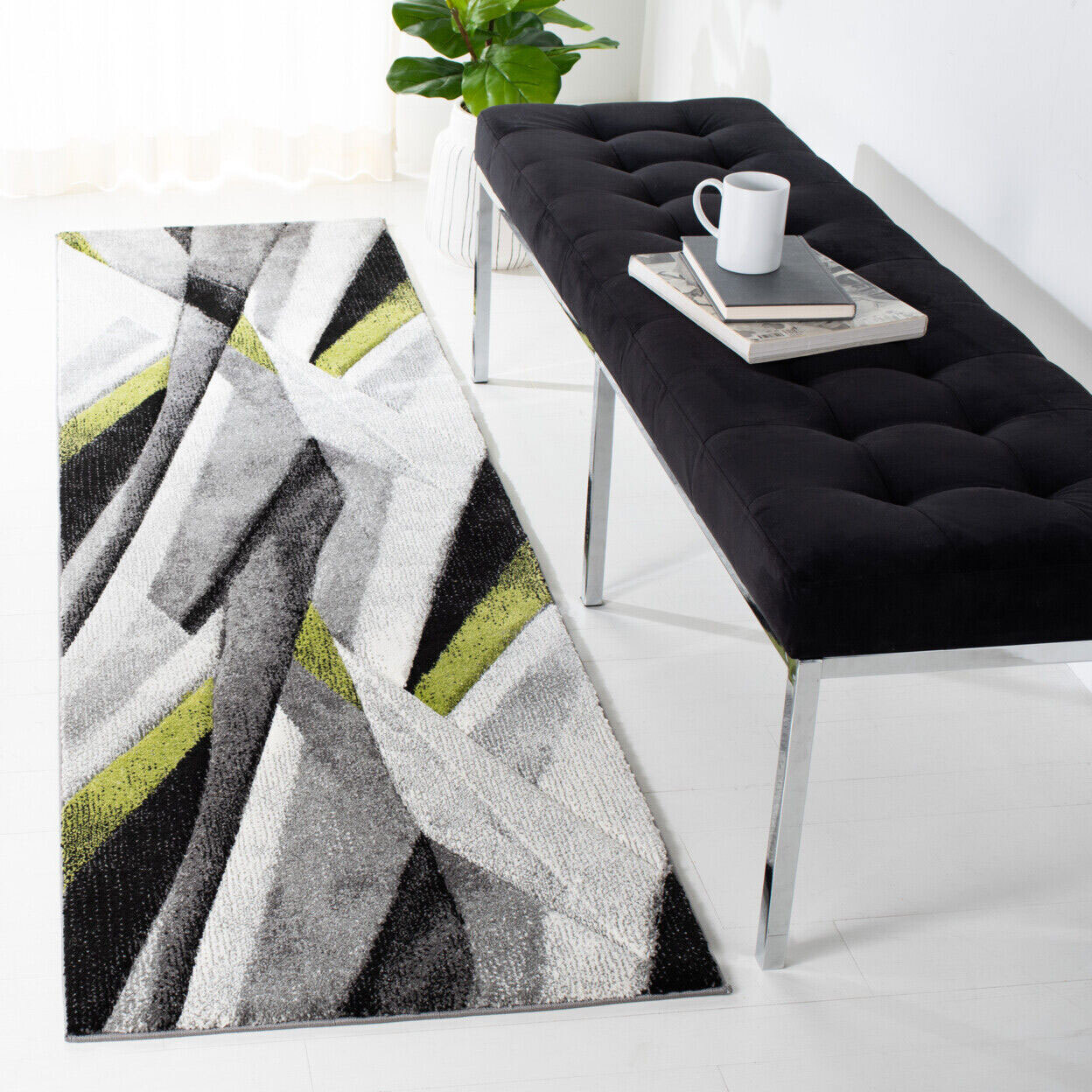 Freya Modern Abstract Carved Rug