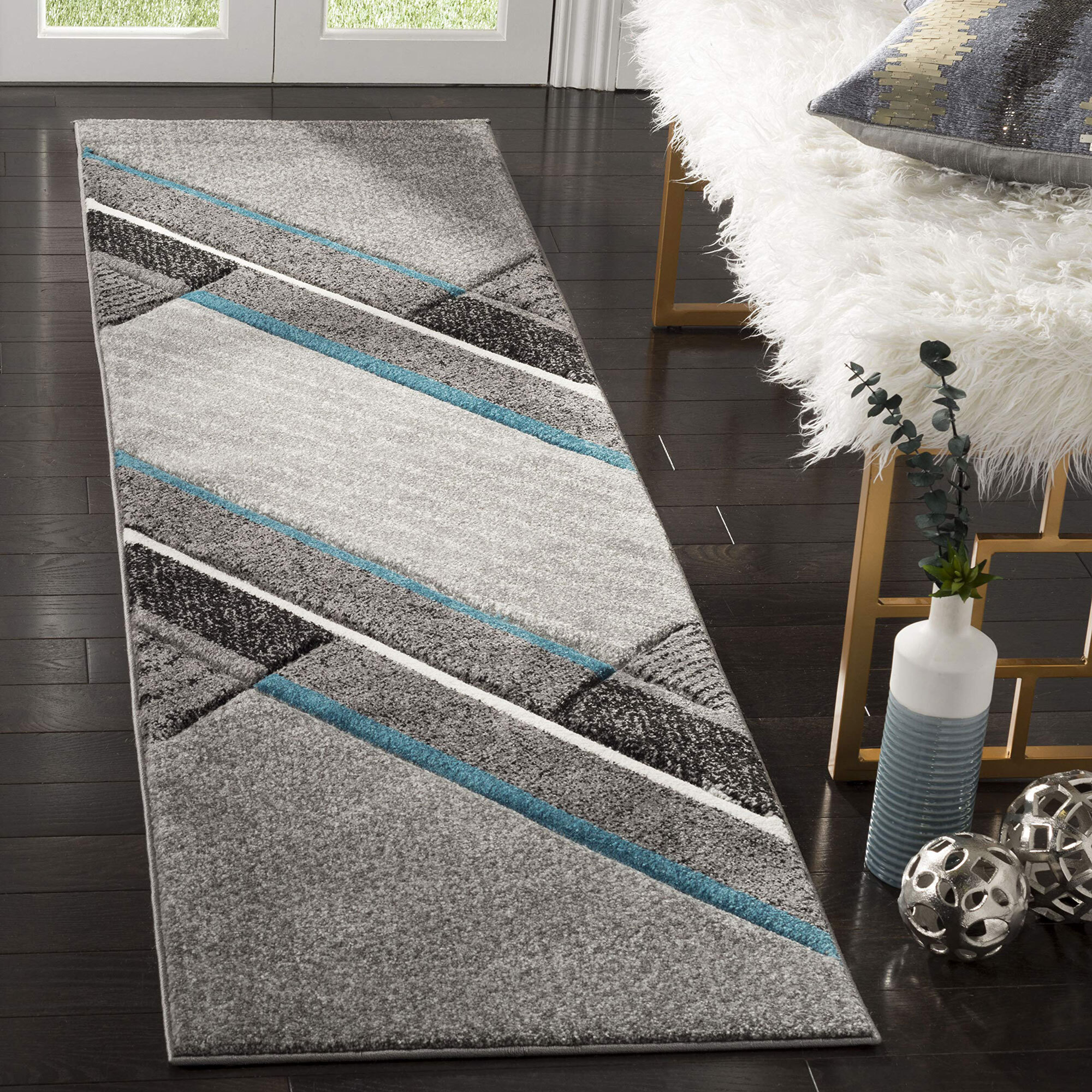 Freya Modern Geometric Rug