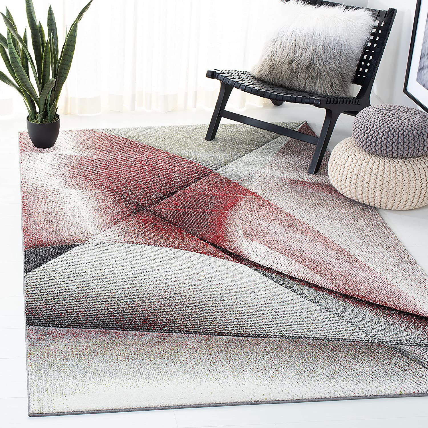 Freya Modern Wavy Abstract Rug