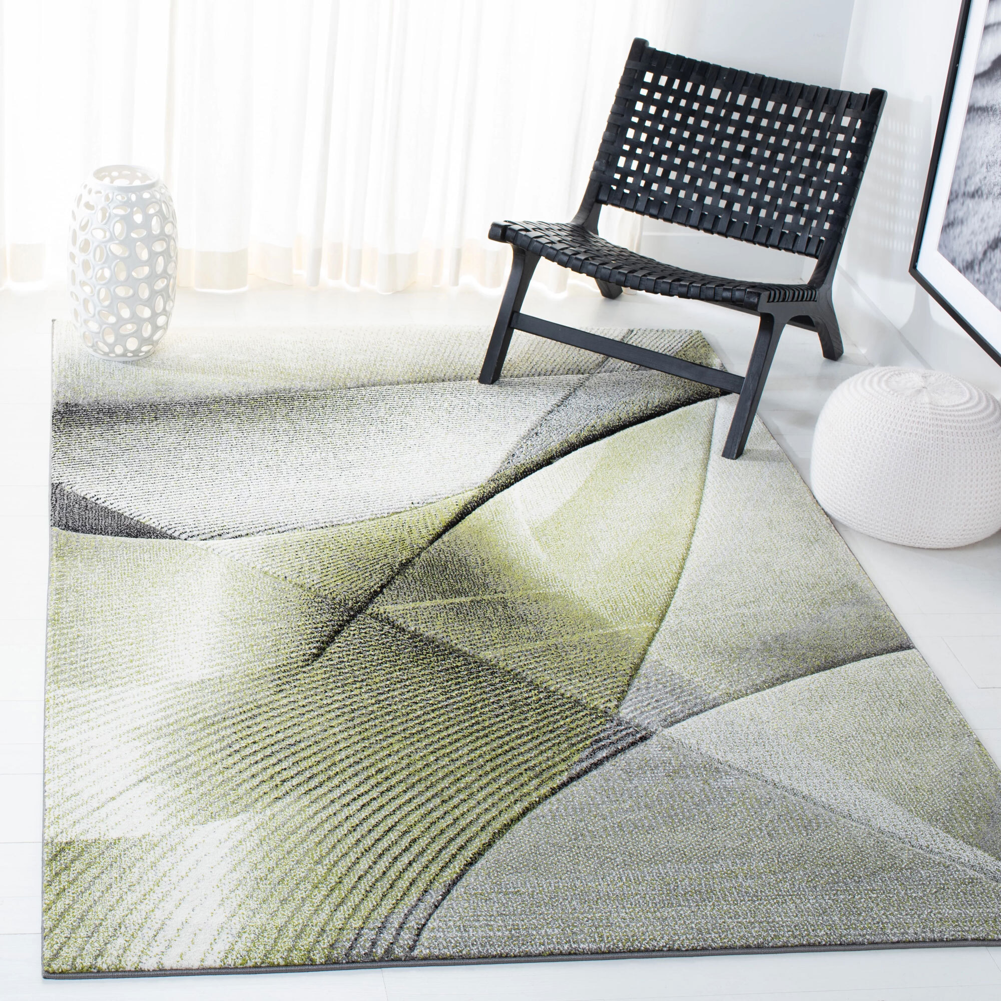 Freya Wavy Modern Abstract Rug