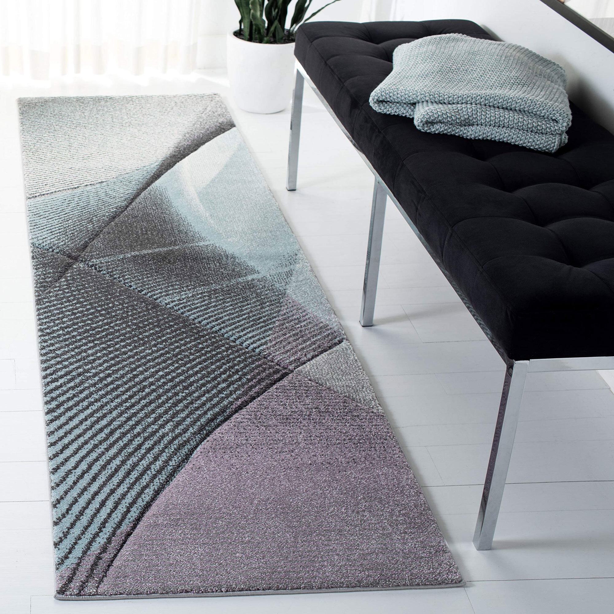 Freya Modern Wavy Abstract Rug