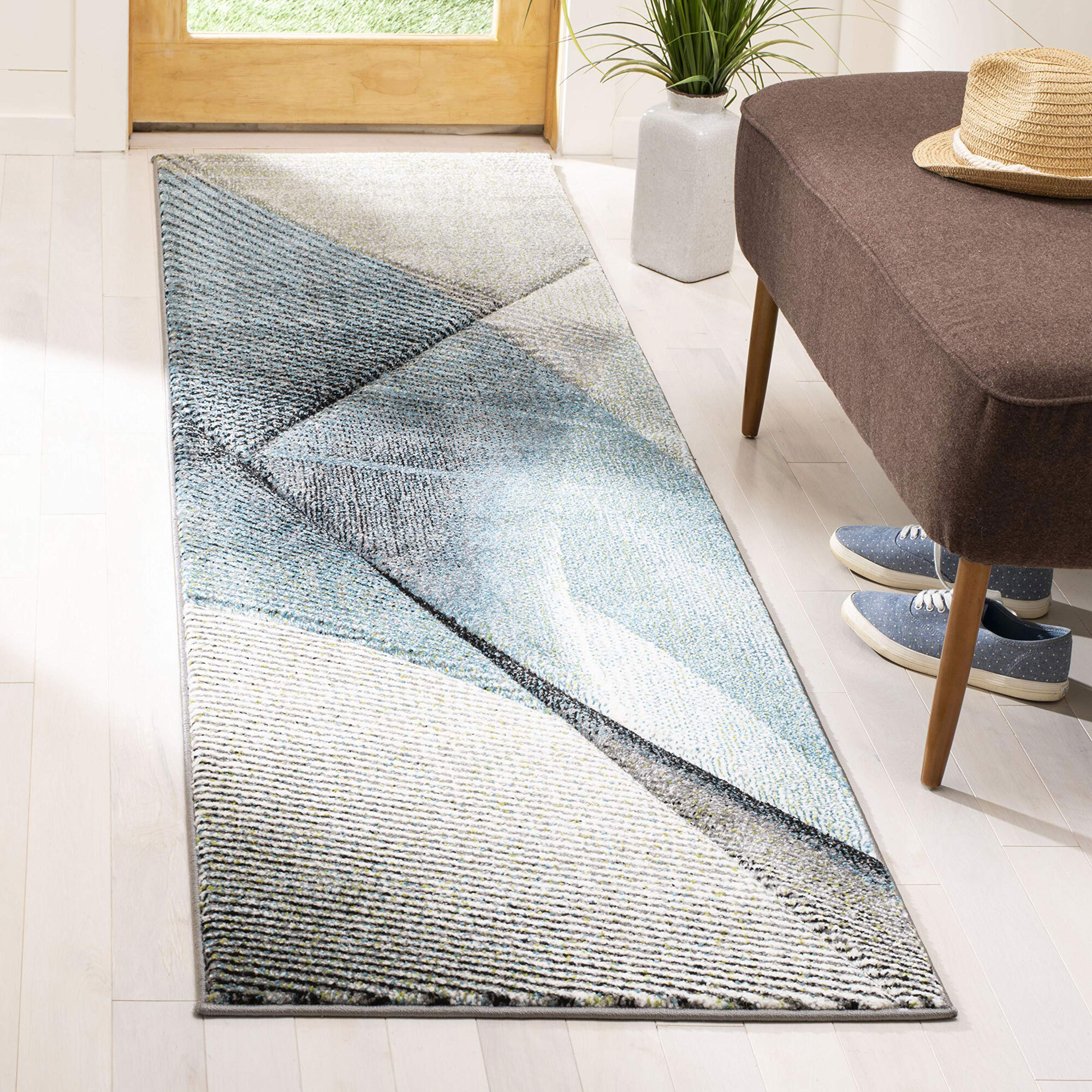 Freya Wavy Modern Abstract Rug