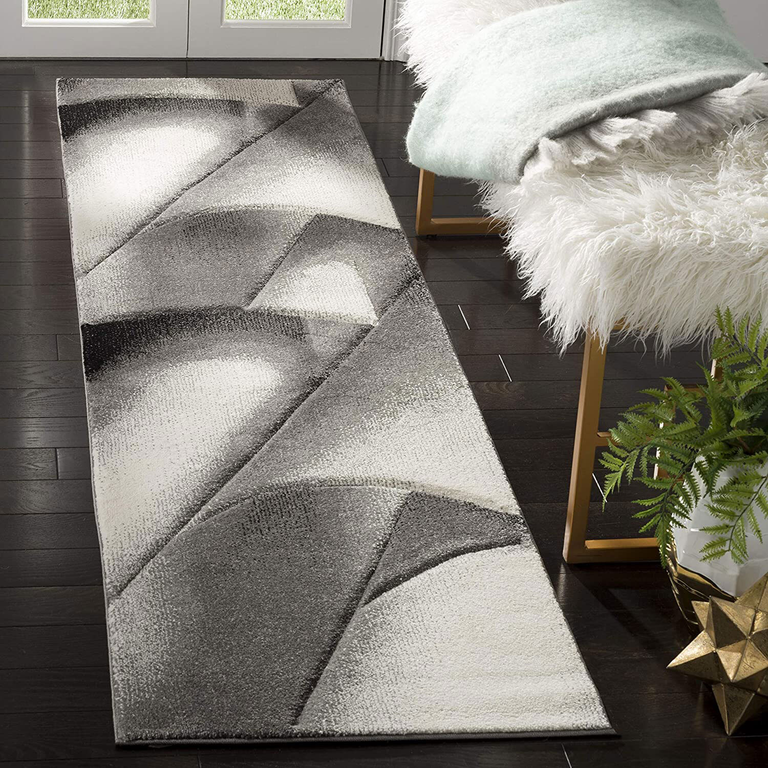 Freya Modern Carved Abstract Rug