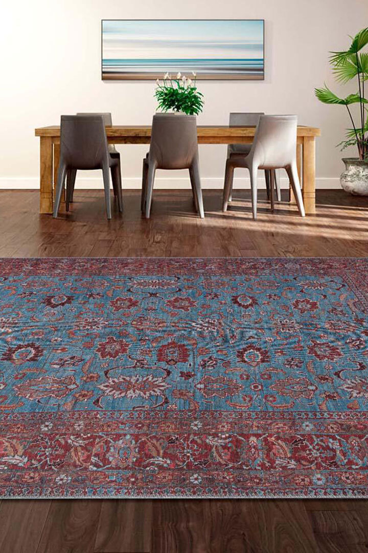 Hazel Oriental Distressed Rug(Size 180 x 115cm)