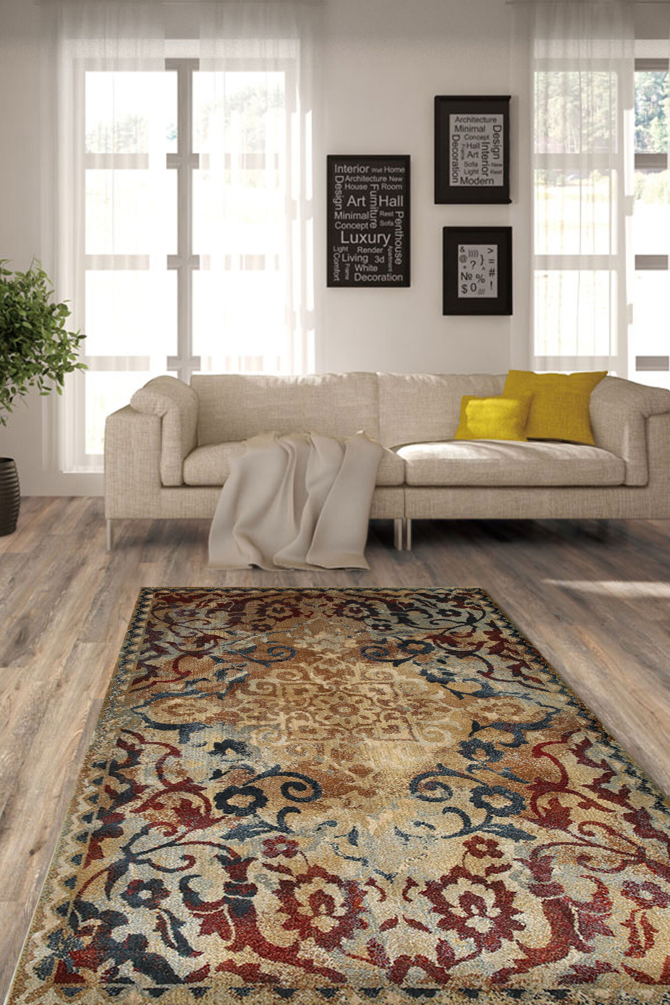 Josephine Traditional Rug(Size 170 x 120cm)