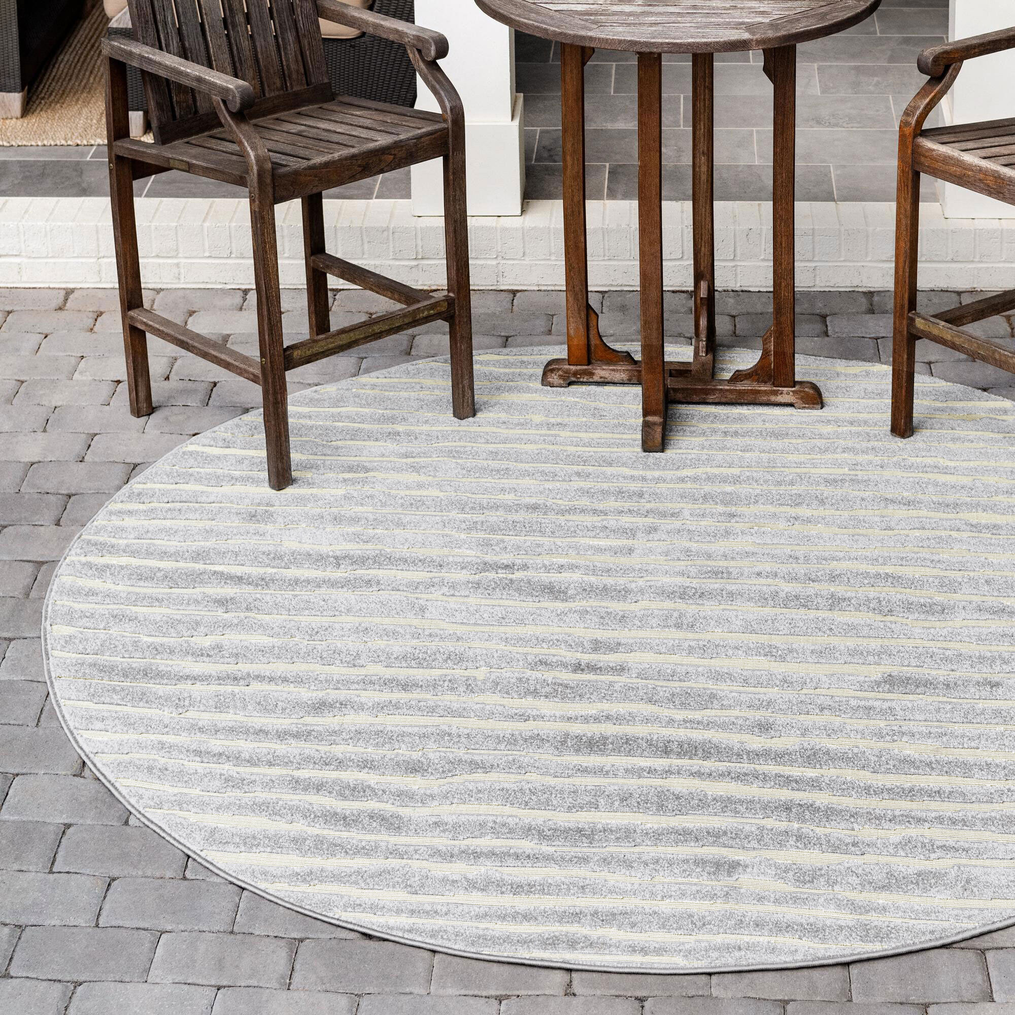 Ken Indoor Outdoor Striped Rug