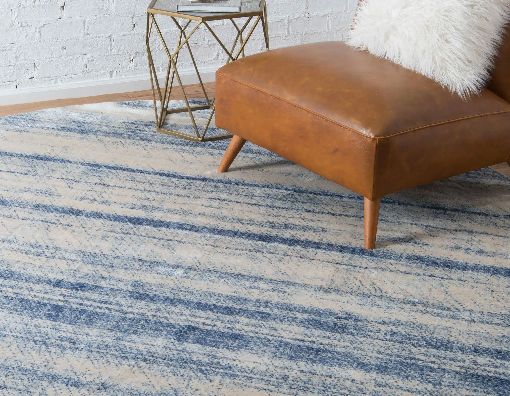 Lisa Contemporary Striped Rug