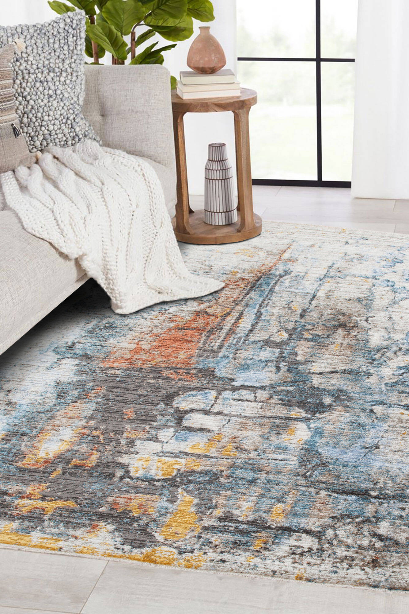 Lukas Modern Abstract Rug(Size 230 x 160cm)