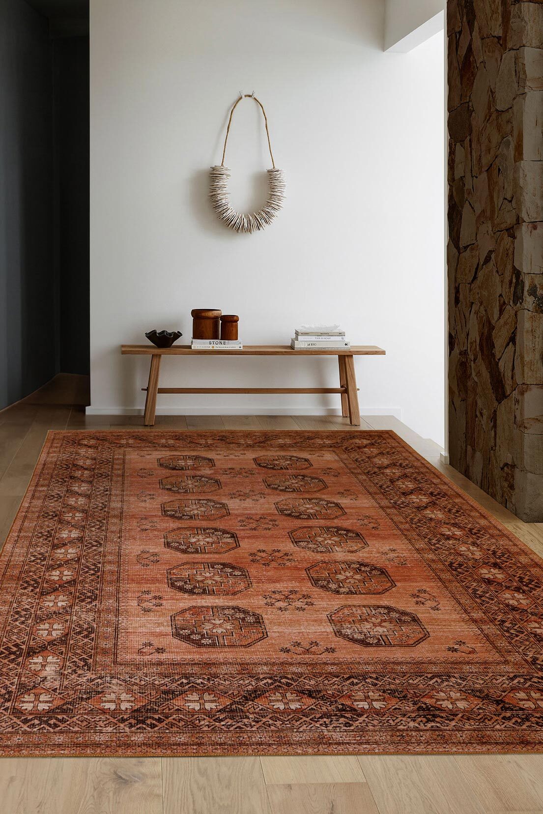 Noble Traditional Medallion Rug(Size 230 x 160cm)