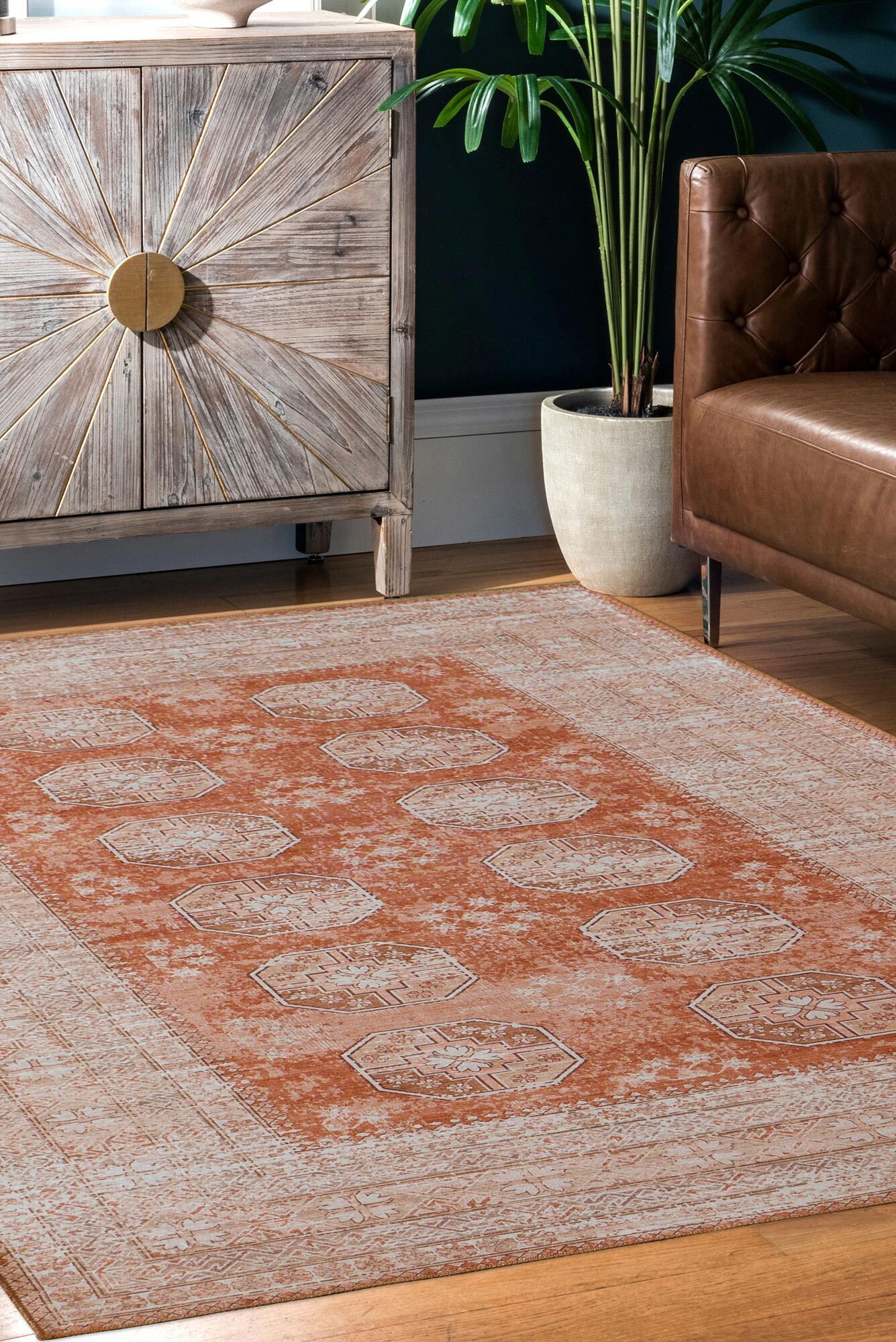 Noble Traditional Medallion Rug(Size 230 x 160cm)